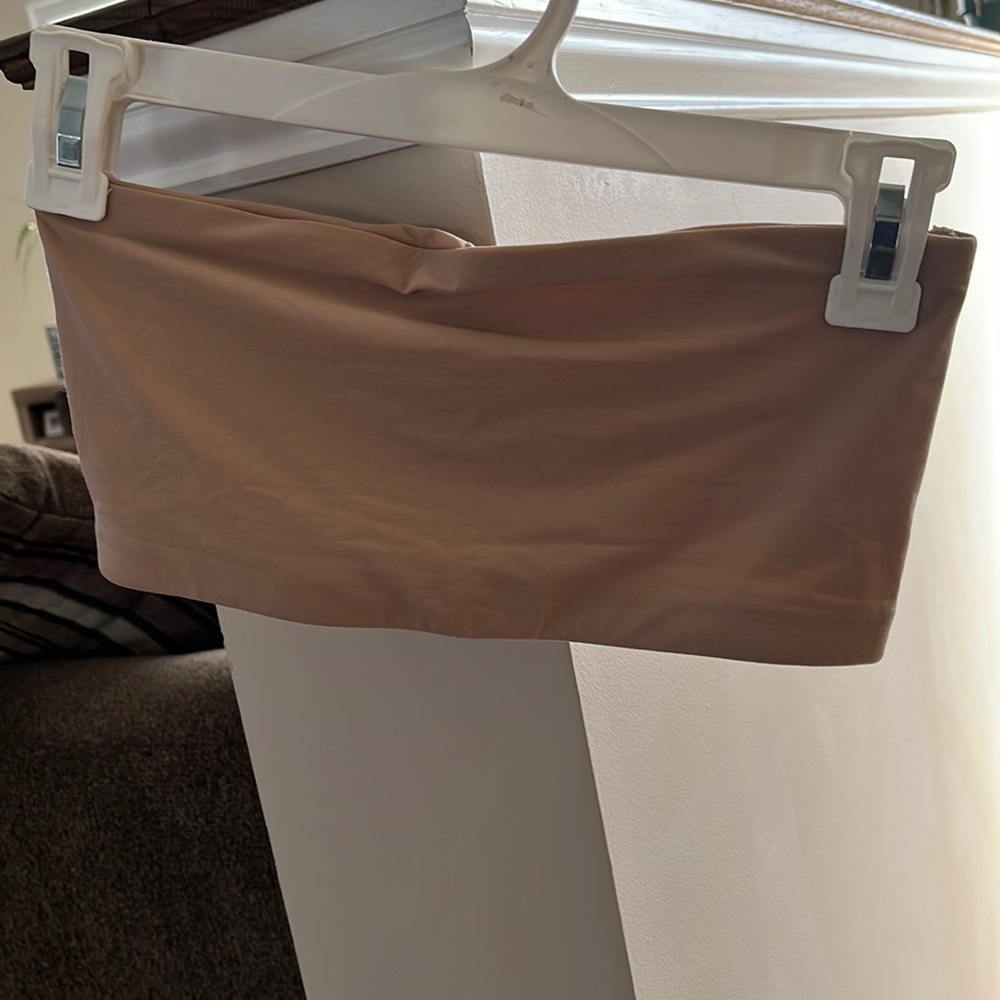 SKIMS nude bandeau top